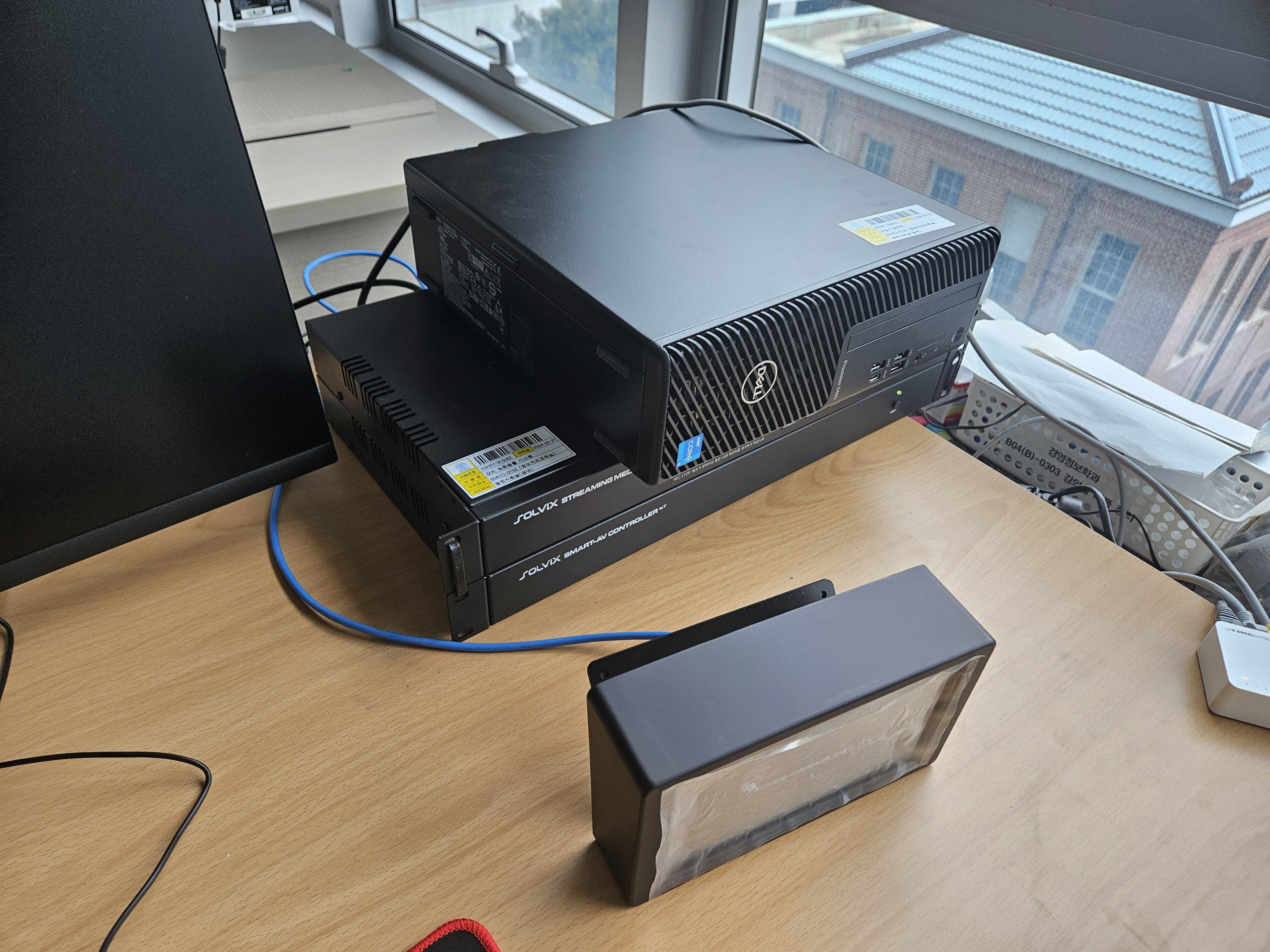 강의 녹화송출 시스템 및 전자칠판 구축